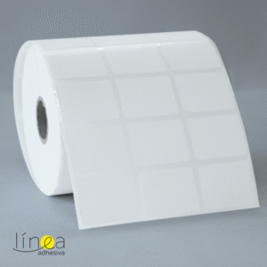 ROLLOS DE ETIQUETA EN PAPEL BLANCO DE  3.2 CM POR 2.5 CM - PARA IMPRESORAS DE ESCRITORIO - PT00343