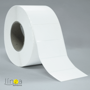 ROLLOS DE ETIQUETA EN PAPEL BLANCO DE 8.0 CM POR 4.0 CM - PARA IMPRESORAS SEMIINDUSTRIALES E INDUSTRIALES - PT05120
