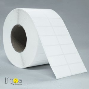 ROLLOS DE ETIQUETA EN PAPEL BLANCO DE 5.0 CM POR 2.5 CM - PARA IMPRESORAS SEMIINDUSTRIALES E INDUSTRIALES - PT00073