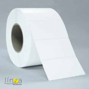 ROLLOS DE ETIQUETA EN PAPEL BLANCO DE 10.0 CM POR 5.0 CM - PARA IMPRESORAS SEMIINDUSTRIALES E INDUSTRIALES - PT00025