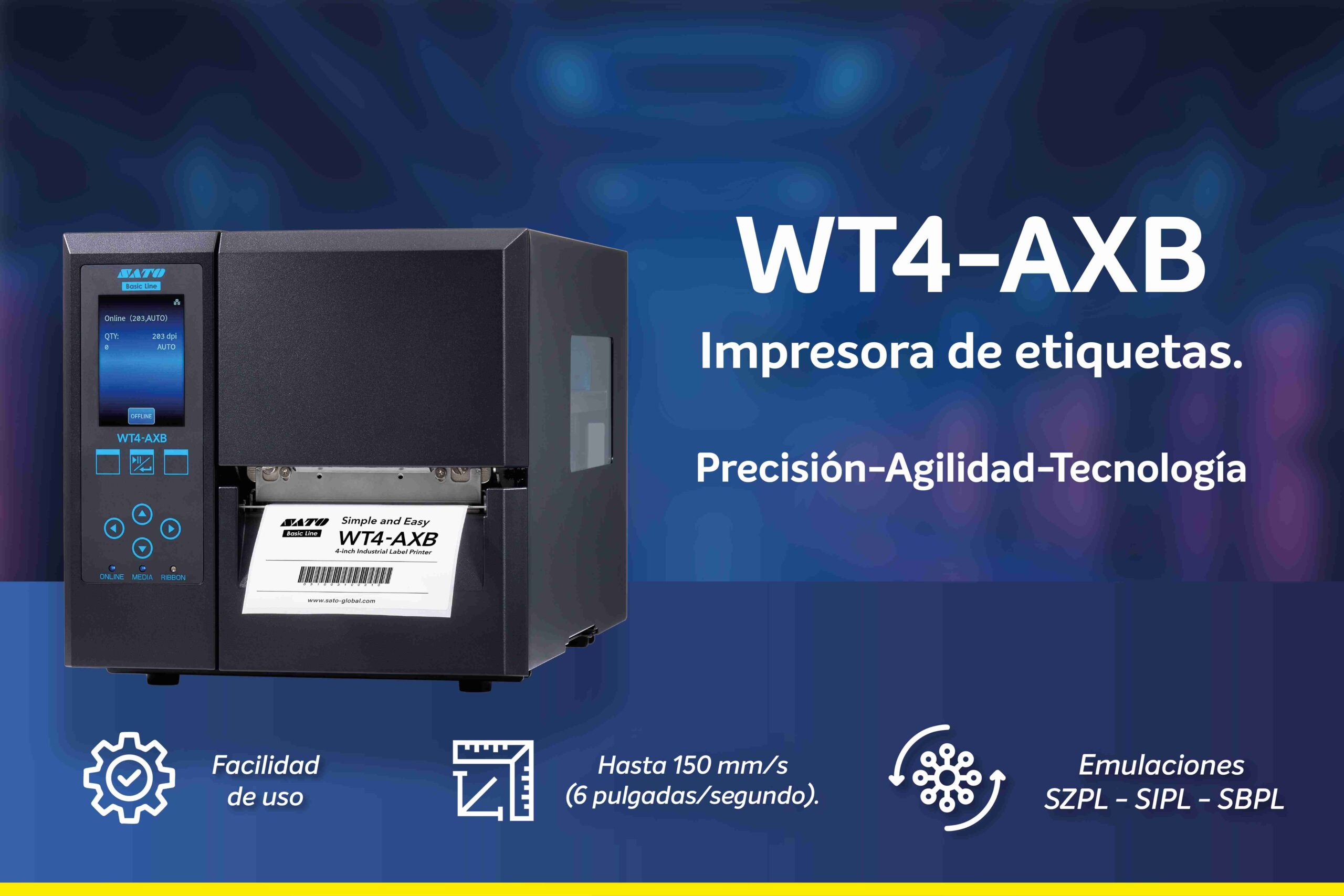 Impresora SATO WT4-AXB: La revolución portátil en el etiquetado inteligente