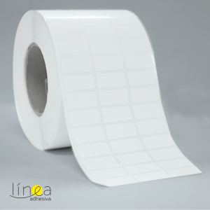 ROLLOS DE ETIQUETA EN PAPEL BLANCO DE 3.2 CM POR 1.5 CM - PARA IMPRESORAS SEMIINDUSTRIALES E INDUSTRIALES - PT00115
