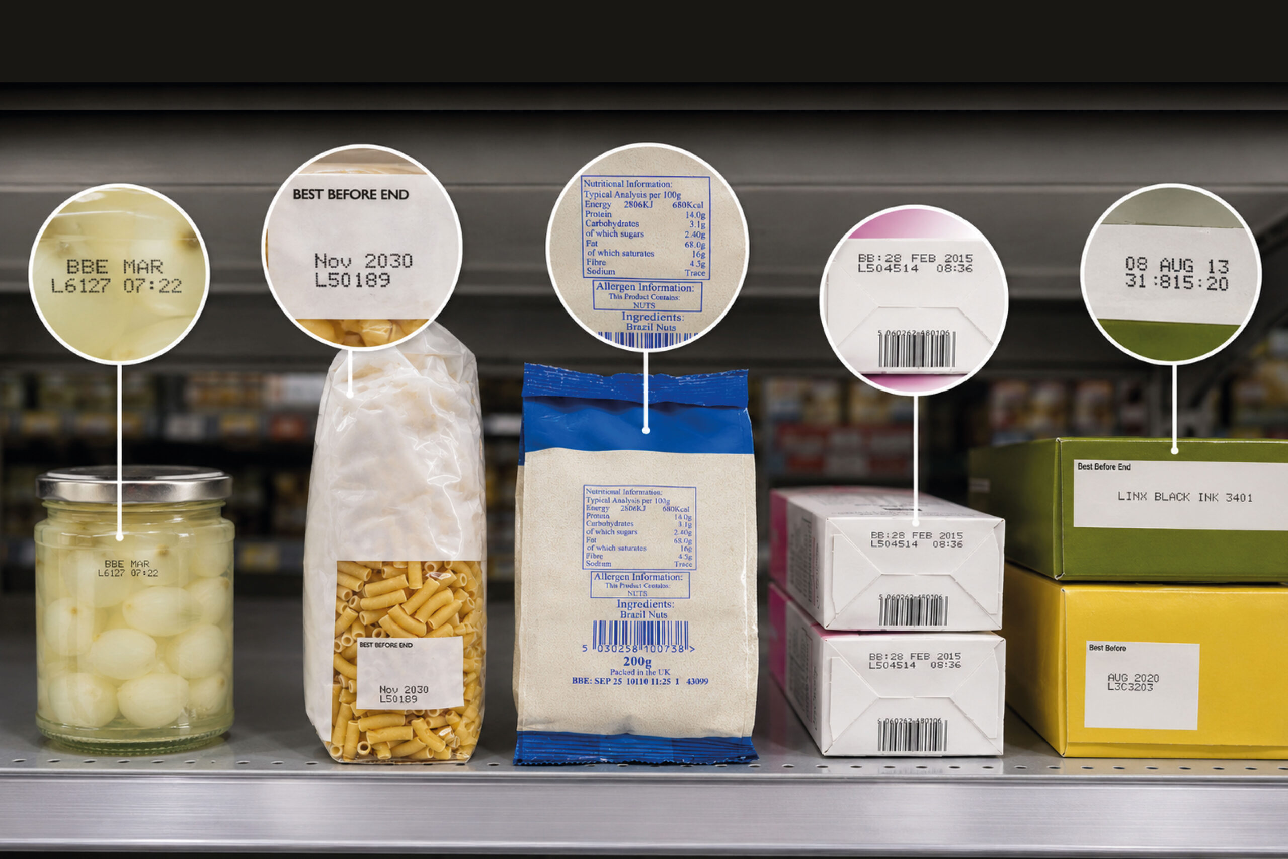 Codificación para productos alimenticios: cómo garantizar trazabilidad y cumplimiento con tecnología Linx