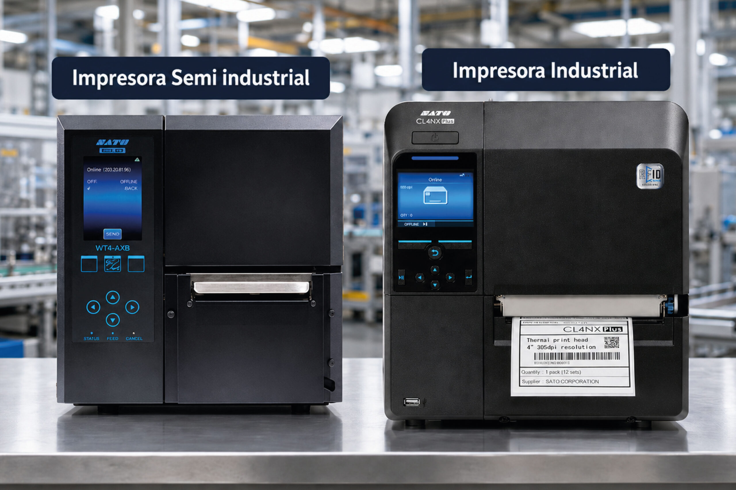 Diferencias entre impresoras de escritorio, semi-industriales e industriales: ¿cuál necesita tu empresa?